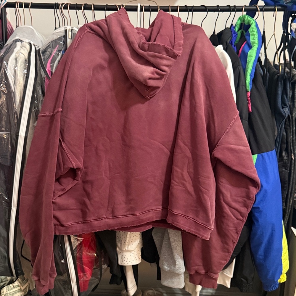 Enfants Riches Déprimés Burgundy Hoodie - Picture 4 of 5